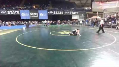 53 lbs Cons. Round 3 - Blayden Evans, Berserkers Wrestling vs Corbin Hume, Blaine Barracudas Wrestling Club