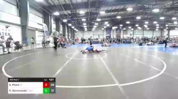 195 lbs Rr Rnd 1 - Aidan Pham, Young Guns Green vs Henry Baronowski, Signature Wrestling Academy