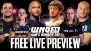 WNO 25 Free Live Stream: Watch The Preshow And WNO Undercard