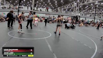 92 lbs Semis (4 Team) - David Long, Dueling Bandits vs Adam Bachmann, PA Alliance