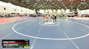 190C Champ. Round 1 - Brody Droegemeier, Alma-Wabaunsee HS vs Parker Barrow, Rockwall
