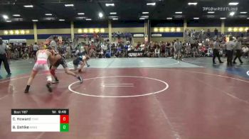 Match - Cj Howard, Temecula Valley High School vs Brady Dahlke, Sanderson Wrestling Academy