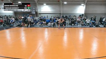 157 lbs Cons. Round 3 - Jeston Showalter, Davis & Elkins vs Maclain Morency, Grand Valley State