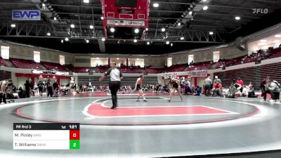 115 lbs Rr Rnd 3 - Michaela Pinley, Westmoore vs Talynn Williams, Tonkawa High School Girls