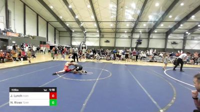 113 lbs Final - Jeremy Lynch, Coast Wrestling vs Nery Rivas, Team Aggression