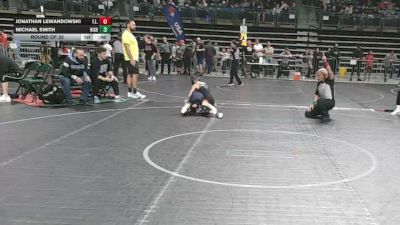 70 lbs Round Of 32 - Jonathan Lewandowski, F.l.o.w. vs Michael Smith, High Pace Wrestling Club