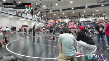 45 lbs Consi Of 4 - Tucker Henley, Eufaula Ironheads Wrestling Club vs Brian Davis, Tahlequah Wrestling Club