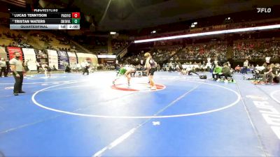 165 Class 3 lbs Quarterfinal - Lucas Tennyson, Pacific vs Tristan Waters, Smithville