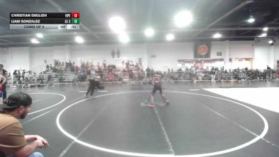81 lbs Consi Of 4 - Christian English, Viper Wrestling vs Liam Gonzalez, Az Cross Trained