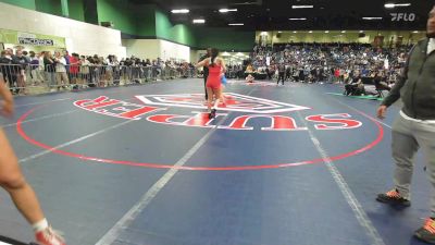 118 lbs Consi Of 16 #2 - Vanessa De La Cruz, TX vs Senna Grassman, TN