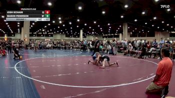 90 lbs Round 1 - Josh Schaub, Fight Club vs Mason Pederson, Well Trained