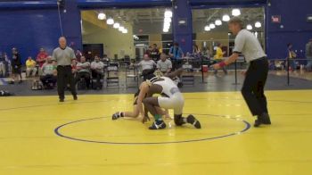 138 lb final: Isaiah Crosby (South Dade) v. Brendan Quigley (Atlanta Holy Innocents)