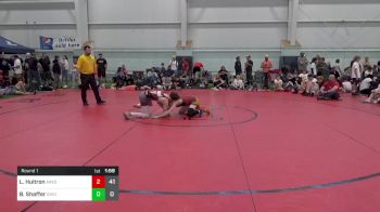 120 lbs Round 1 - Lucas Huitron, Ares W.C. (MI) vs Brody Shaffer, Ohio Gold 24K