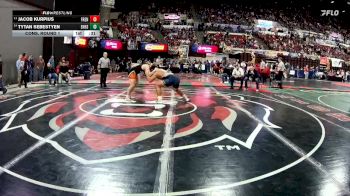 A - 285 lbs Cons. Round 1 - Tytan Sebestyen, East Helena vs Jacob Kurpius, Frenchtown