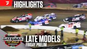 Highlights | 2024 Late Models Friday Prelim at Gateway Dirt Nationals