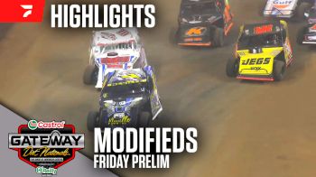 Highlights | 2024 Modifieds Friday Prelim at Gateway Dirt Nationals