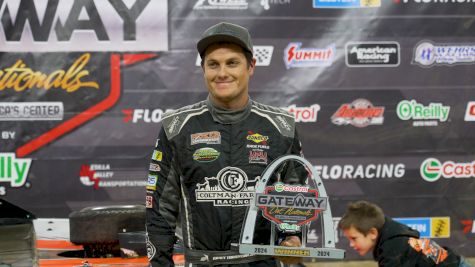 Ricky Thornton Jr. Reacts After Dominating Friday Prelim At Castrol Gateway Dirt Nationals