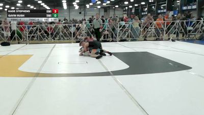 113 lbs Rr Rnd 1 - Kade Stephens, Fight Barn WC - HSB vs Gavin Rush, TNWC Black - HSB