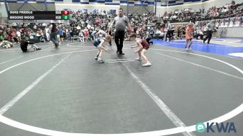 52 lbs Rr Rnd 3 - Duke Friddle, Rough Riders vs Brooks Wood, Husky WC