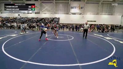 93 lbs Cons. Round 3 - Ayden Miller, Gouverneur Wrestling Club vs Drake Mcloud, Penn Yan Wrestling Club