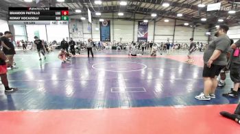 126 lbs Rr Rnd 3 - Brandon Pattillo, Lone Star Legends vs Koray Kocaoglu, Ragin Raisins Catawba HS