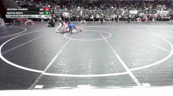 145 lbs Semifinal - Aspen Kreifels, Big Dog Grappling Academy vs Harmoni Hunley, Big Rapids Cardinals