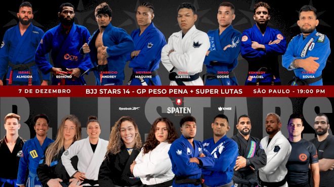 BJJ Stars 14: Fabrício Andrey fatura GP dos Penas; Confira os resultados