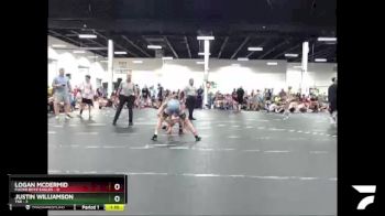 106 lbs Round 2 (6 Team) - Justin Williamson, TSB vs Logan McDermid, Flickr Boyz Eagles