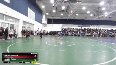 150 lbs Champ. Round 2 - Nelson LaBombard, Harvard Westlake vs Vincent Hanna, Calvary Chapel