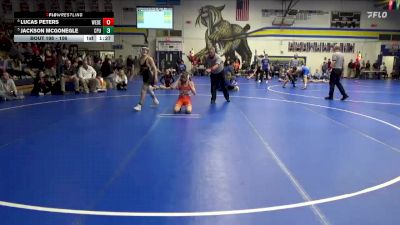 106 lbs 3rd Place Match - Lucas Peters, West Delaware, Manchester vs Jackson McGonegle, Center Point-Urbana