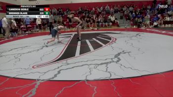 144 lbs 5th Place Match - Cameron Seible, Hudson vs Brennen Blake, Sumner-Fredericksburg