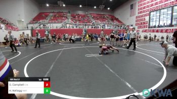 75 lbs Rr Rnd 2 - Olivia Campbell, Elgin Wrestling vs Hannah Kellogg, Smith Wrestling Academy