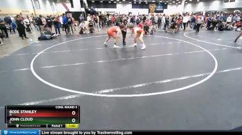 160 lbs Cons. Round 3 - Bode Stanley, IA vs John Cloud, IL