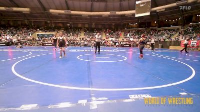 130 lbs Round Of 16 - Zaiden Yates, Siouxland Wrestling Academy vs Graham Padgett, BullTrained