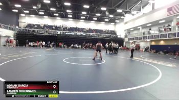 184 lbs Cons. Semi - Landen Degennaro, Moorpark vs Adrian Garcia, Fresno City