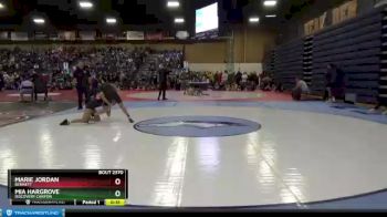 105 lbs Cons. Semi - Marie Jordan, Bennett vs Mia Hargrove, Discovery Canyon