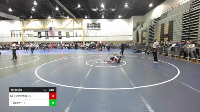 125E lbs Rr Rnd 3 - Max Brewster, Asu vs Trevon Gray, Pitt-Johnstown