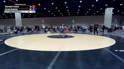 113 lbs Cons. Round 2 - Brayden Yakich, CO vs Rylan Zamora, NM