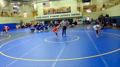 149 lbs Round 1 (6 Team) - Josiah Wickard, Snow vs Matthew Roche, Iowa Central Community College