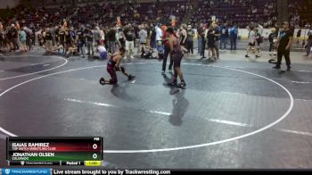 140 lbs Cons. Round 2 - Isaias Ramirez, Top Notch Wrestling Club vs Jonathan Olsen, Colorado