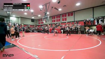 80 lbs Quarterfinal - Major Dunn, Hilldale vs Alex Jones, Coweta