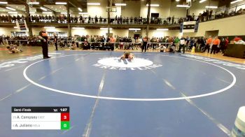 108 lbs Semifinal - Austin Bronco Campsey, East Hampton-prsn-bhampton-ross vs Andrew Juliano, Holand Patent