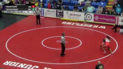 150 lbs Round Of 16 - Brynn Davis, Ringgold vs Skylar Velez, Wallenpaupack