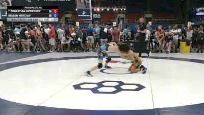 106 lbs Champ. Rd Of 128 - Sebastian Gutierrez, California vs Kellen Metcalf, Ohio