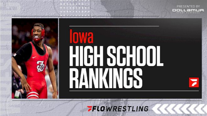 2024-25 Iowa High School Class 3A Wrestling Rankings