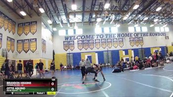 126 lbs Round 7 (8 Team) - Ottis Aquino, Bomb Squad vs Brandon Higgins, Camden Silver