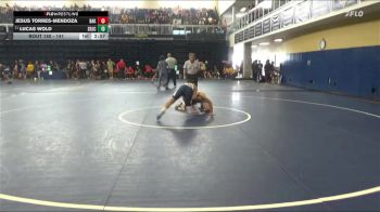 141 lbs Cons. Round 2 - Lucas Wold, Santa Rosa Junior College vs Jesus Torres-Mendoza, Bakersfield