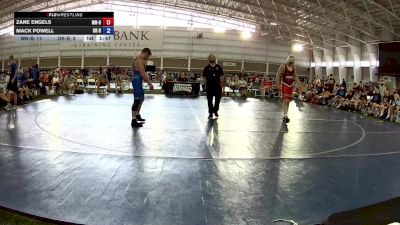 165 lbs Zane Engels, Minnesota Blue vs Mack Powell, Oklahoma Outlaws Blue