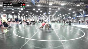 195 lbs Rr Rnd 3 - Ethan Miller, PSF Wrestling Academy vs Taye Bradshaw, All-American Wrestling Club HS