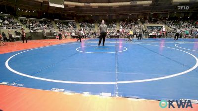 49 lbs Consi Of 32 #2 - Lane Hughes, Perry Wrestling Academy vs Baker James, Blaine County Grapplers